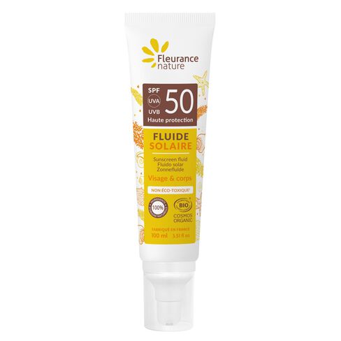 Fluide solaire SPF50 bio Fleurance Nature