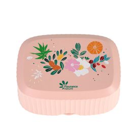 Boîte à savon rose poudré