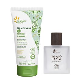 Duo homme : eau de toilette + gel aloe vera 150 ml