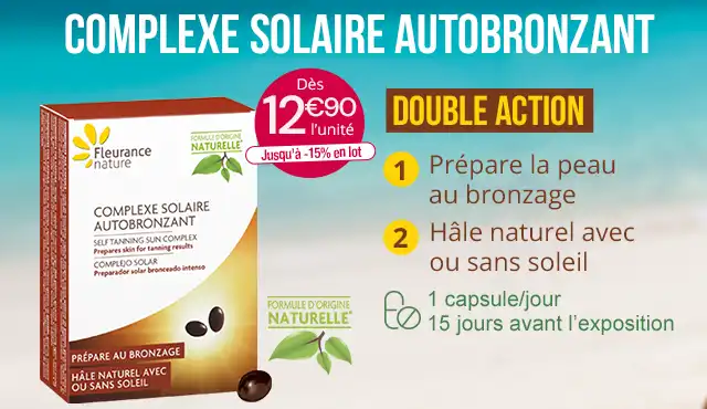 Complexe solaire : pour un joli hâle uniforme et lumineux